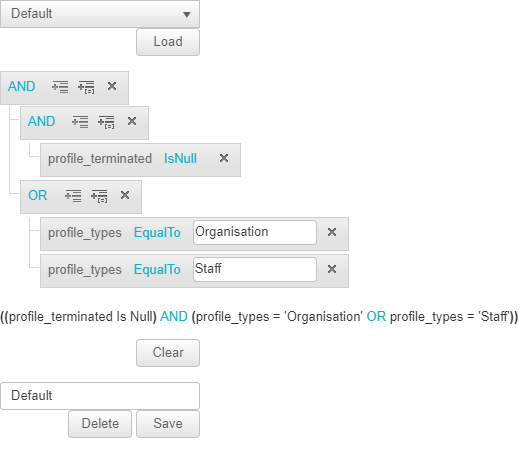 Advanced Filtering using SQL | MoST V4 Help